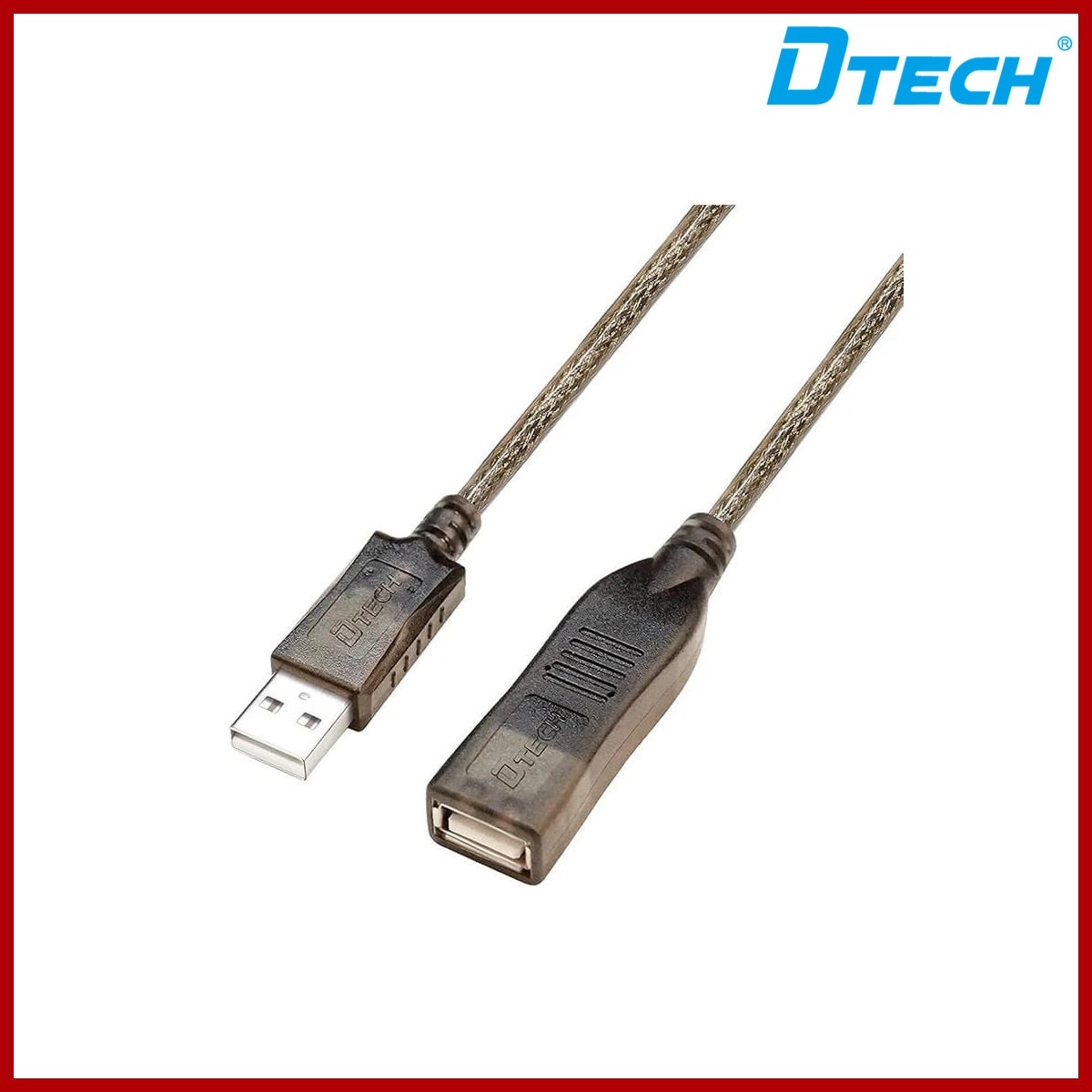 Dtech USB 2.0 M-F Extension DT-5037 10m