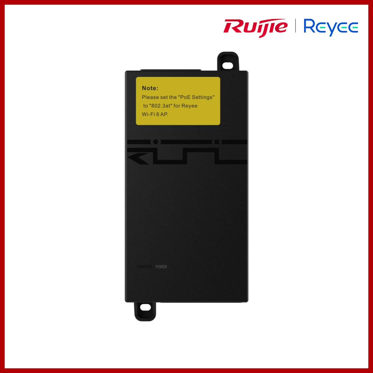 Ruijie PoE Adapter 52V Gigabit 31.2W RG-POE-AT30