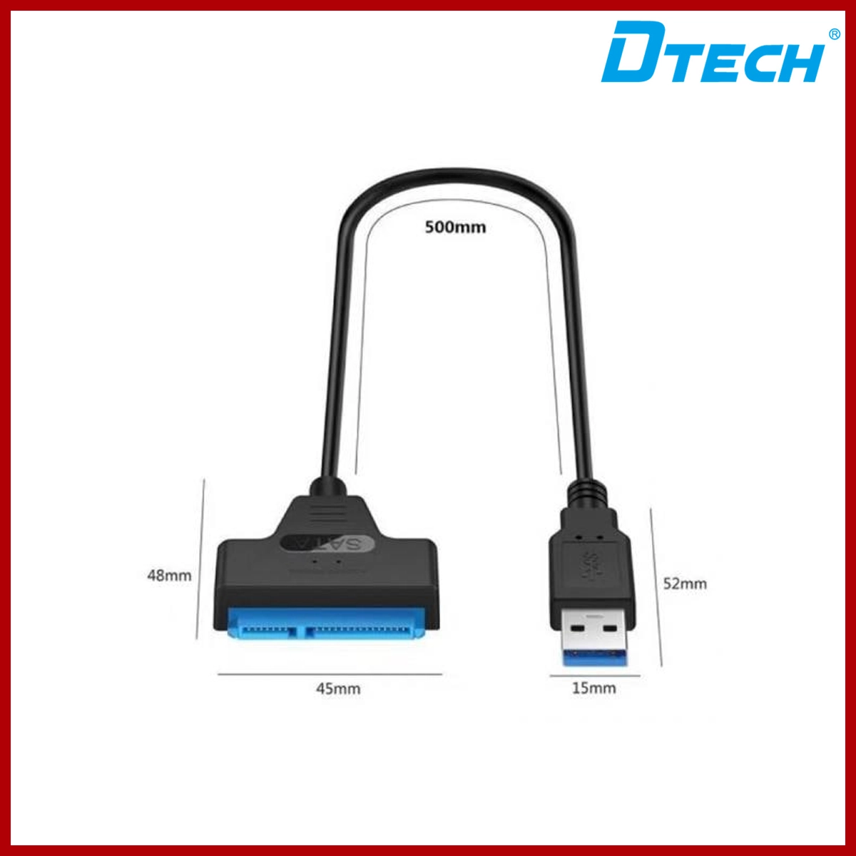 DTECH USB 2.0 to SATA Cable DT-6025