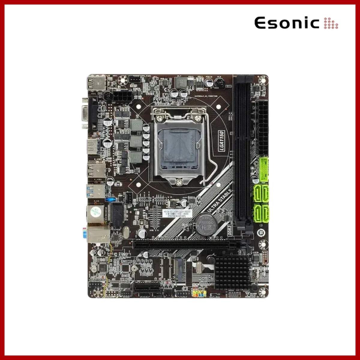 Esonic Mainboard (MB) M-ATX H81DA1 V81 with M.2 Up to 16GB 1600mHz