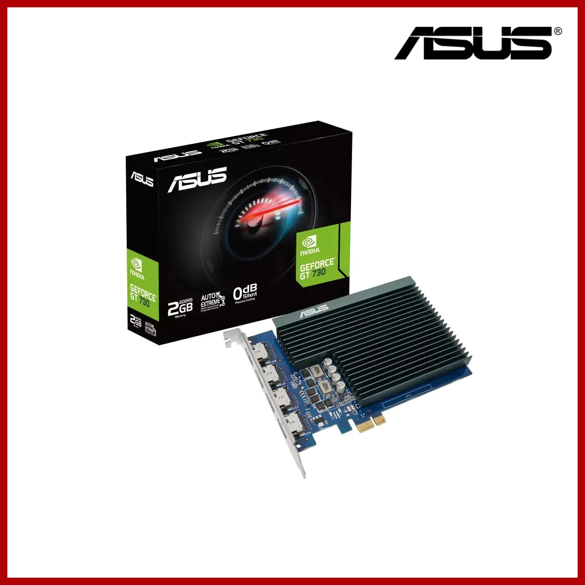 Asus GT730 2G D5 (HDMI + DVI +VGA)
