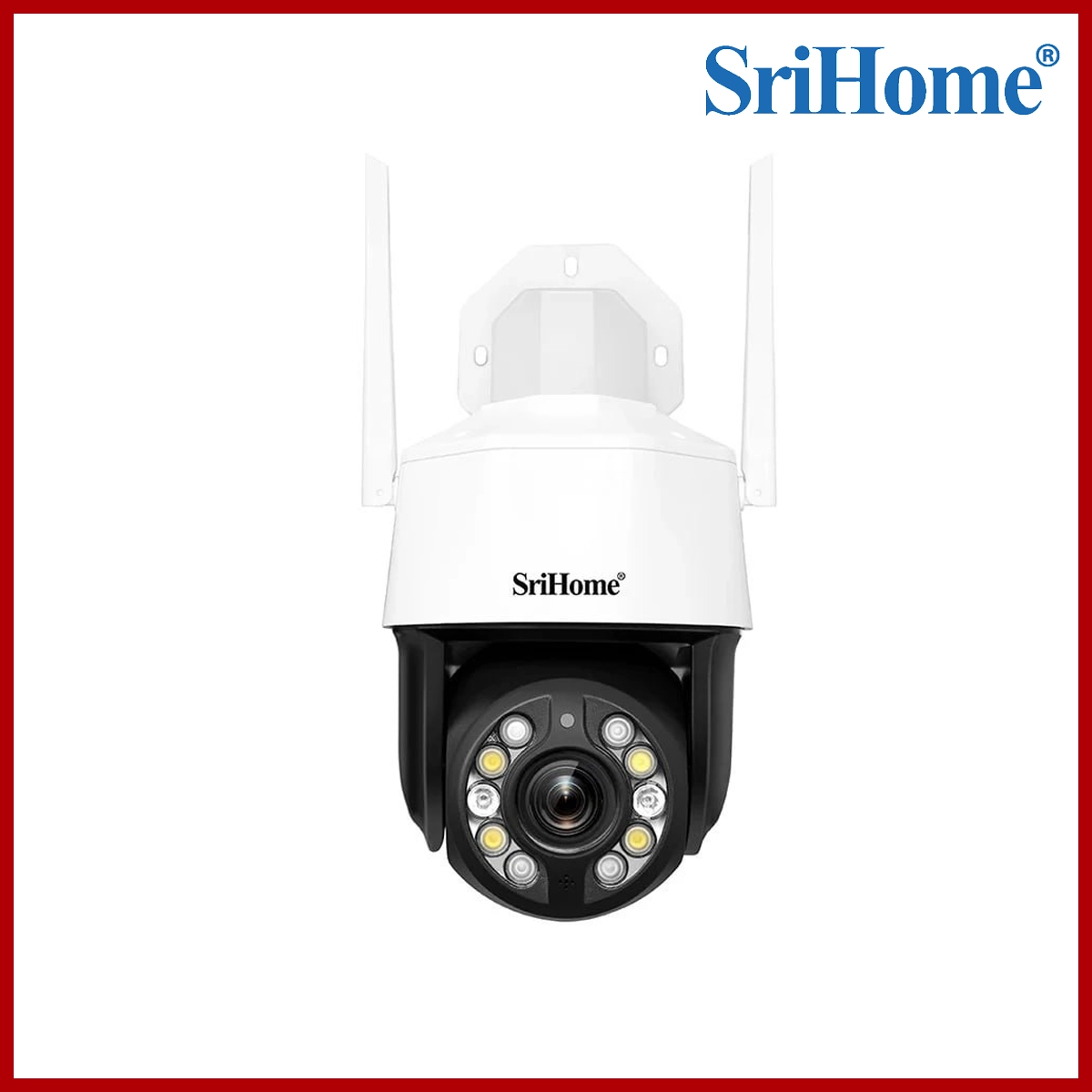 SriHome 5MP 5G WiFi 20x Zoom Full Color Speed Dome SH041B