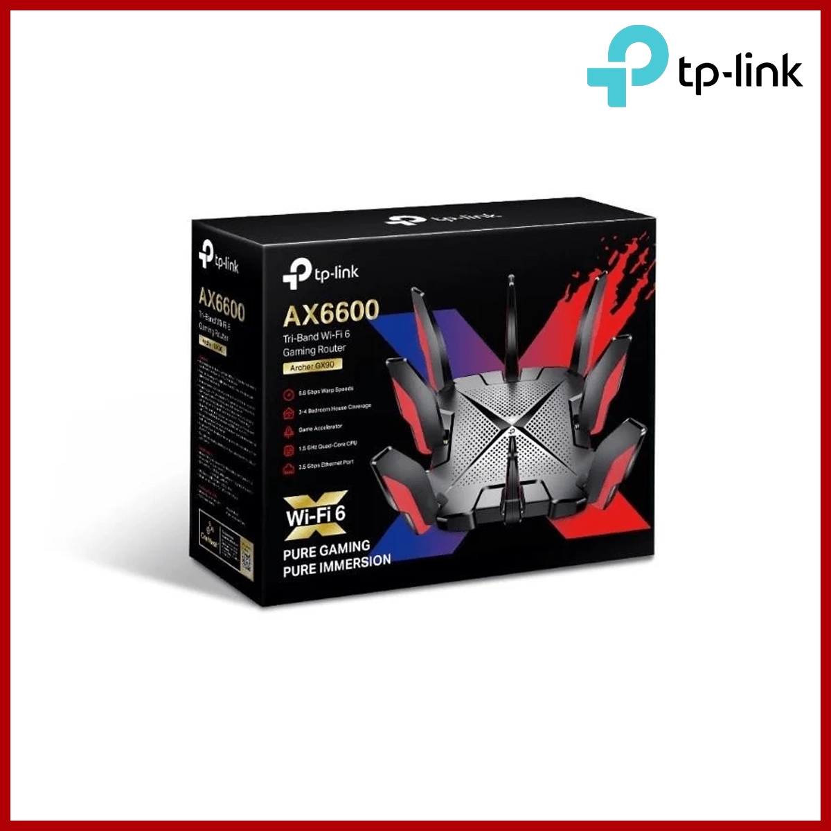 TP-LINK Archer GX90 AX6600 Tri-Band Wi-Fi 6 Gaming Router