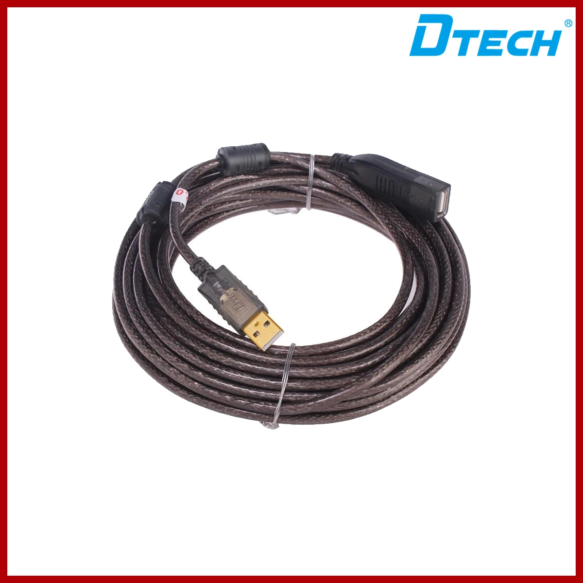 Dtech USB 2.0 M-F Extension DT-5037 10m