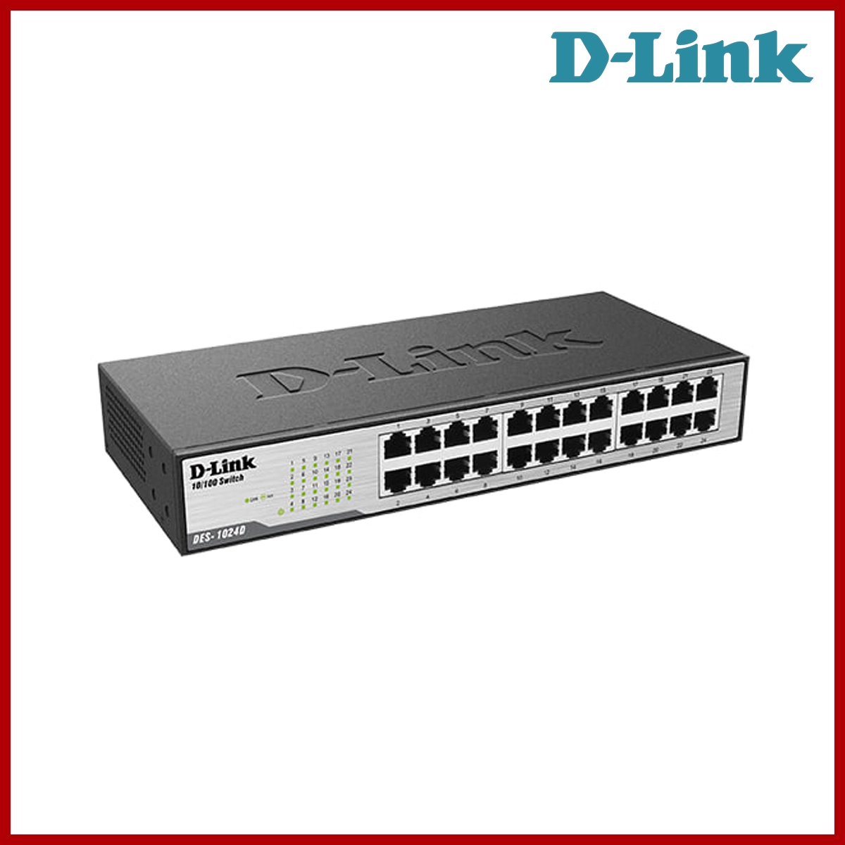 D-Link 24 Ports Ethernet Switch DES-1024D