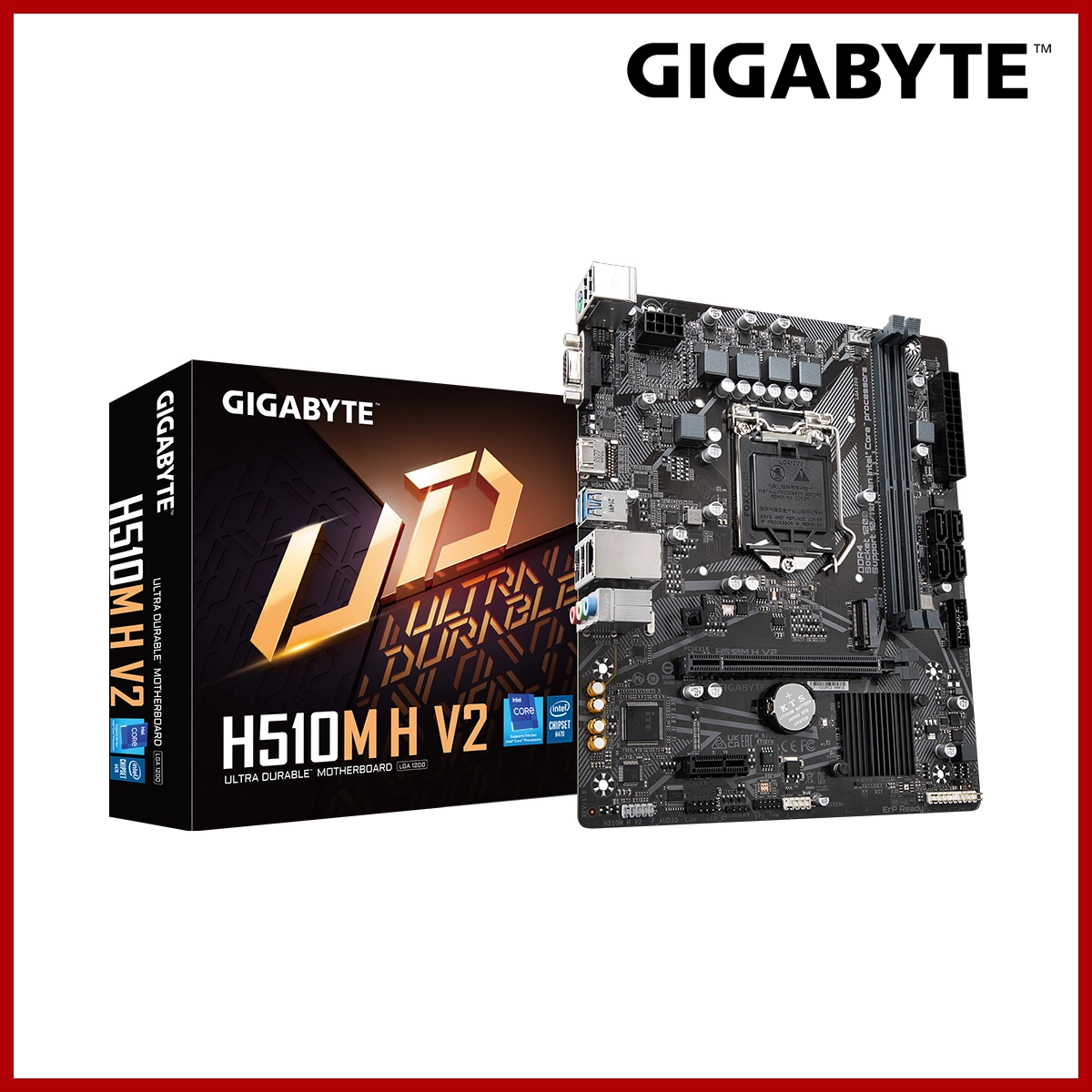 Gigabyte H510M-H V2 10th and 11th Gen Ddr4 3200Hz