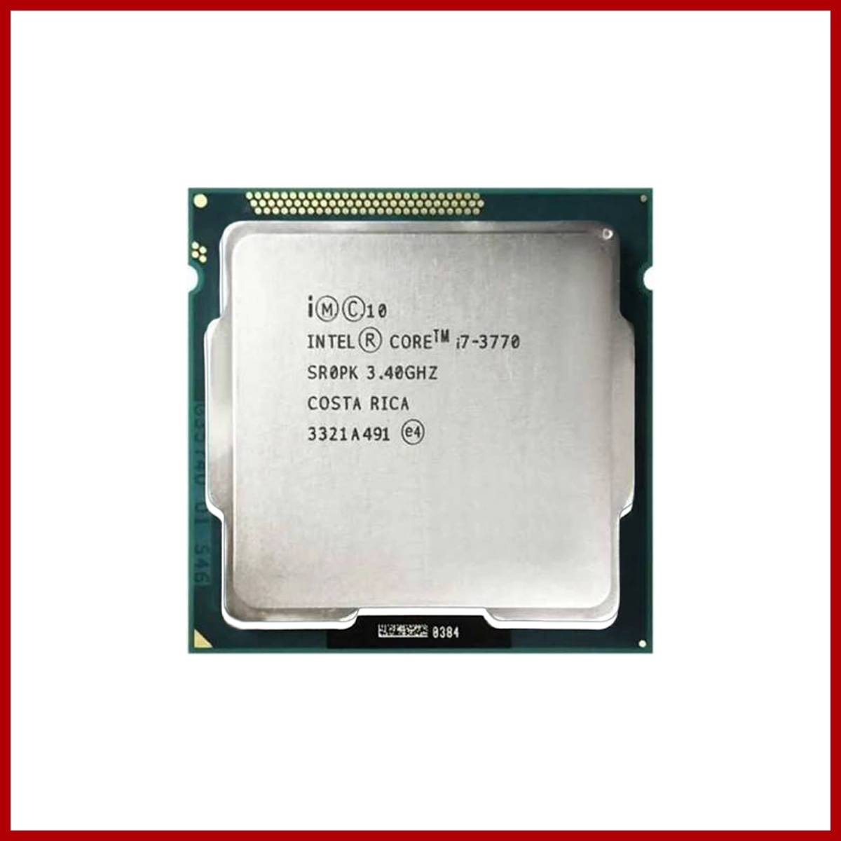 Intel® Core™ i7-3770 Processor 8M Cache, up to 3.90 GHz 77 W