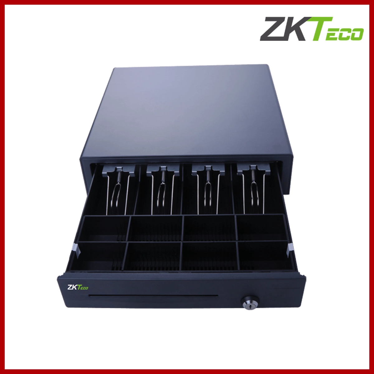Zkteco ZKC0704 Metal Cash Drawer 405(W) * 430(L) * 90mm(H)mm