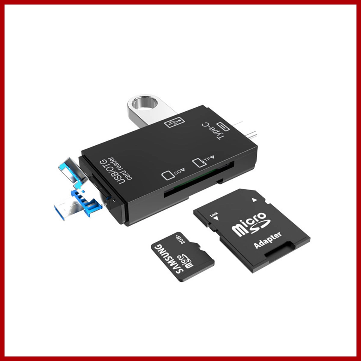 Caravan USB OTG Card Reader 5 in 1