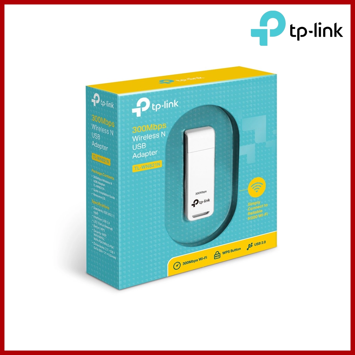 TP-LINK USB Wireless TL-WN821N