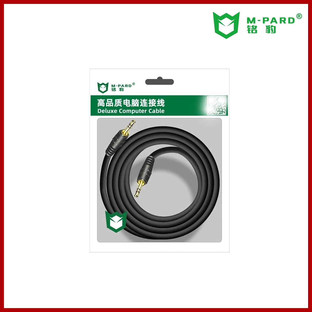 M-PARD Cable AUX Audio Black V-0023 3m