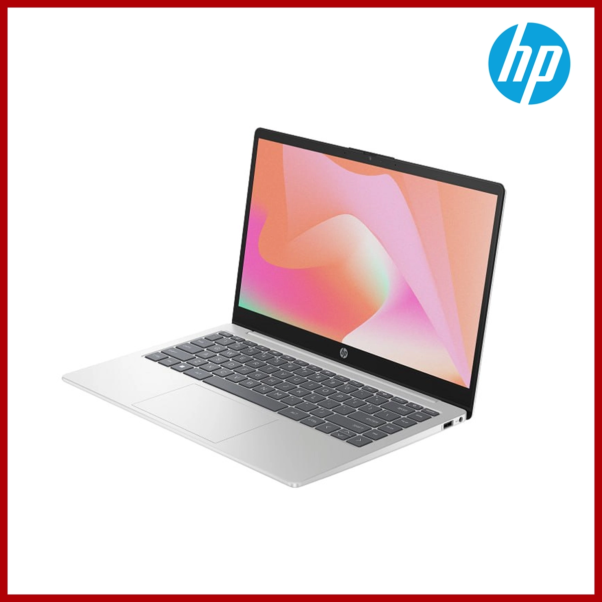 HP Laptop 14-ep1204TU Ultra 5-125H 8GB DDR5 1DM 5600 512GB PCIe NoDVD 14” FHD Non-Touch FreeDOS WLAN BT WC 3C BL Prelude G2 15.6-inch Backpack Natural Silver (1Yrs)