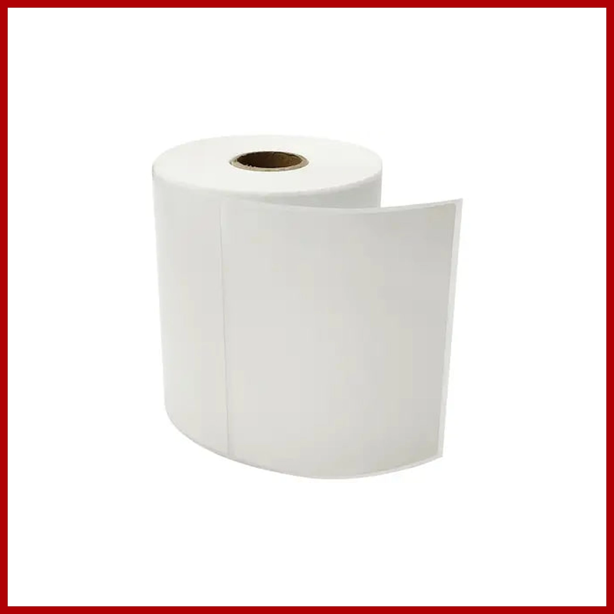 Label Paper Roll 80mm x 100mm x 500 Sticker