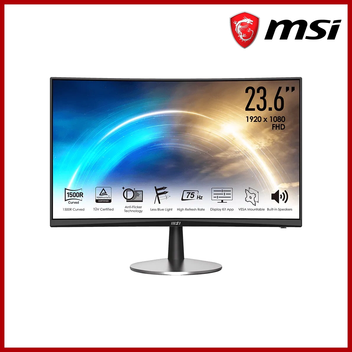 Msi Monitor 23.6" Pro MP242C (1920x1080)