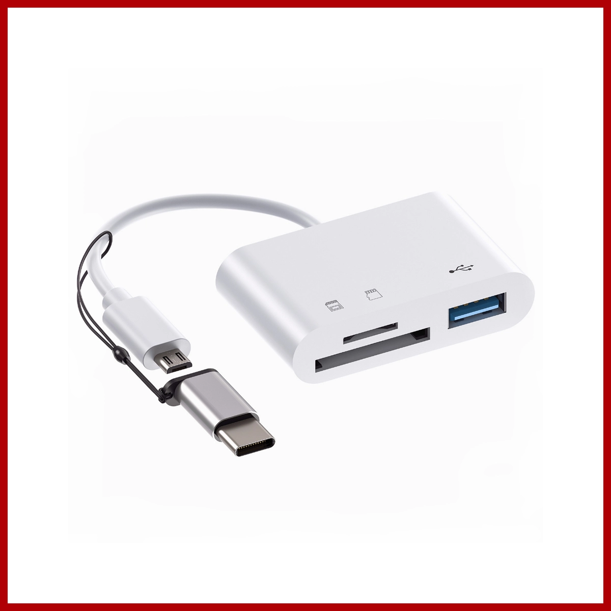 Fonken Type-c Card Reader 3 In 1