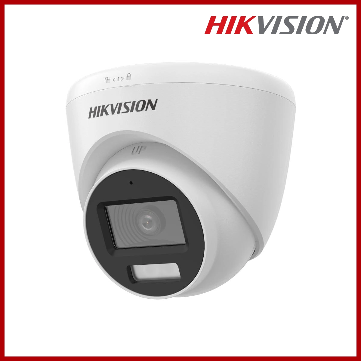 DS-2CE78G0T-LFS 2.8mm (Dome) HikVision 2K Smart Hybrid Light Audio Fixed Turret Camera
