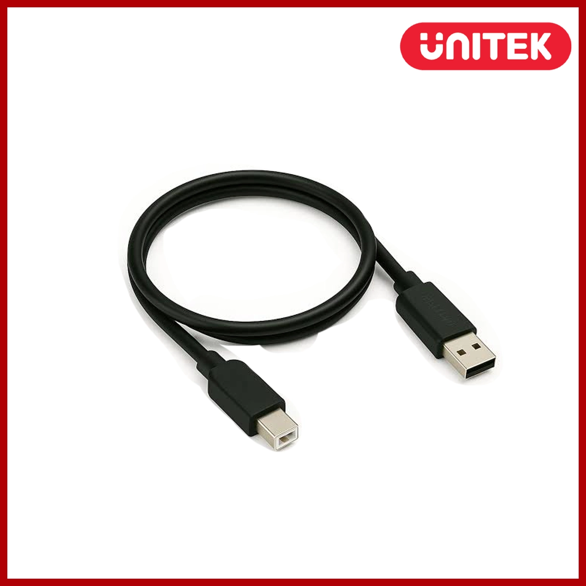 Unitek USB Printer Cable 2m Male to Male USB 2.0 A to B Cable USB Type B Printer Scanner Cable Compatible with Inkjet Printer, Laser Printer, Copier Machine, DAC, Piano