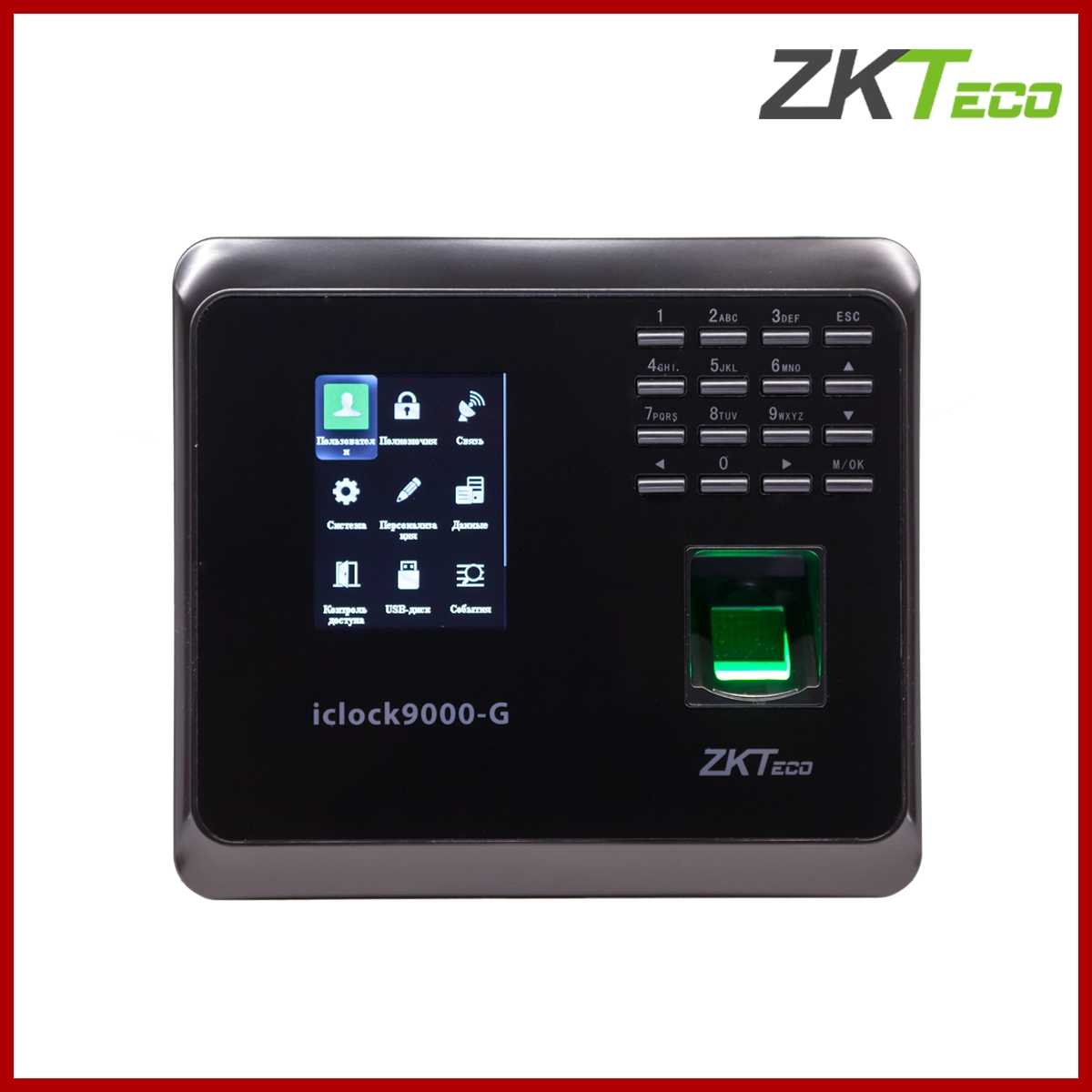 Zkteco Fingerprint Time Attendance iClock 9000-G