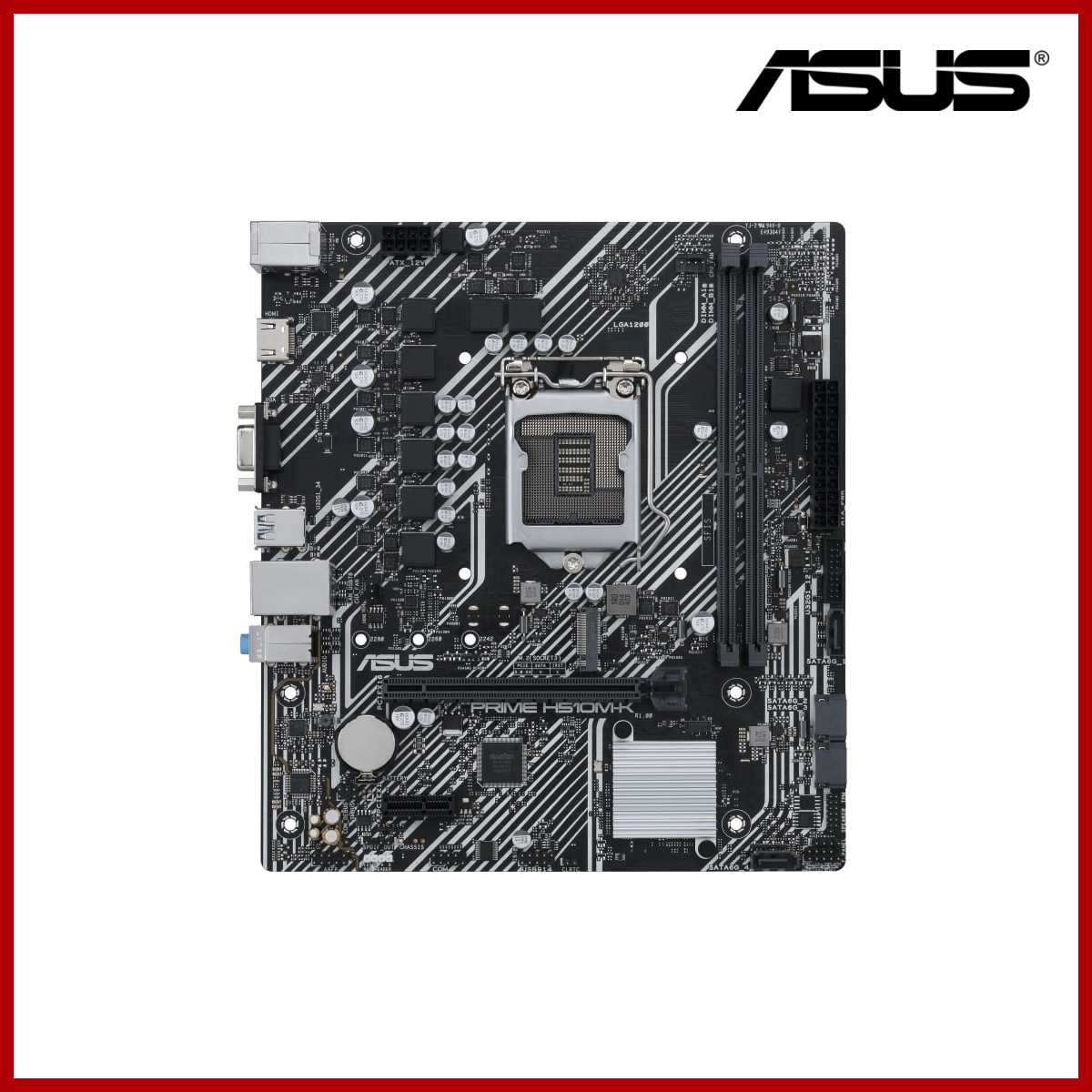 Asus Mainboard (MB) Prime H510M-K LGA1200 (2xDDR4,1xM.2)