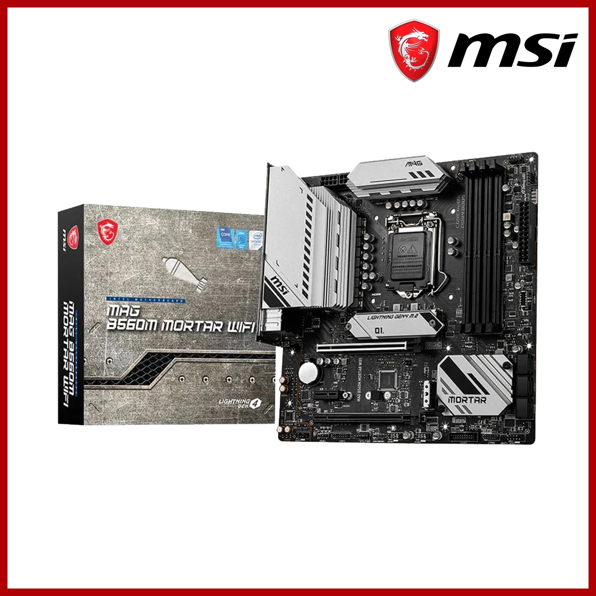 MSI Mainboard (MB) MAG B560M Mortar WiFi