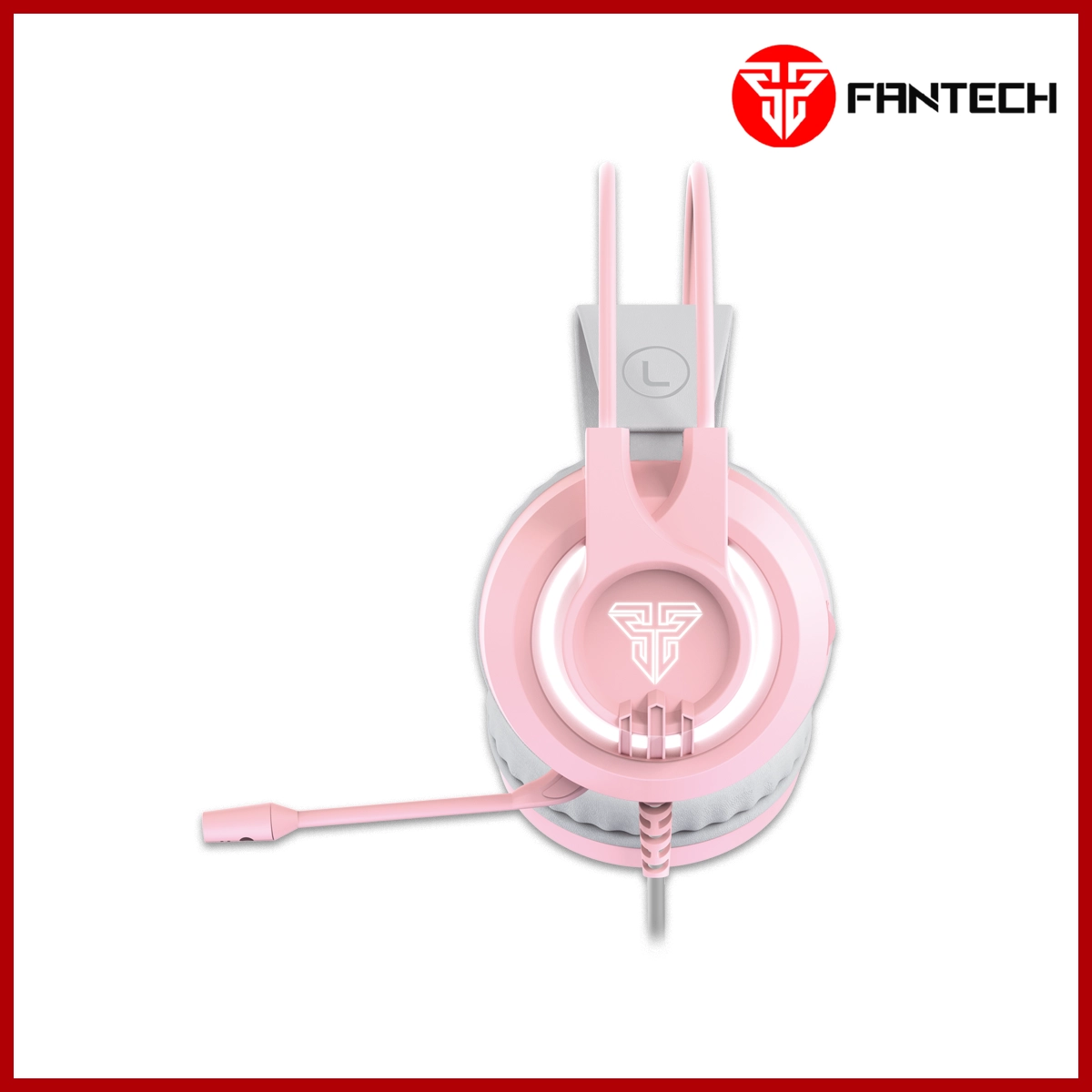 FANTECH Headset HG20 CHIEF II RGB GAMING SAKURA Edition PINK