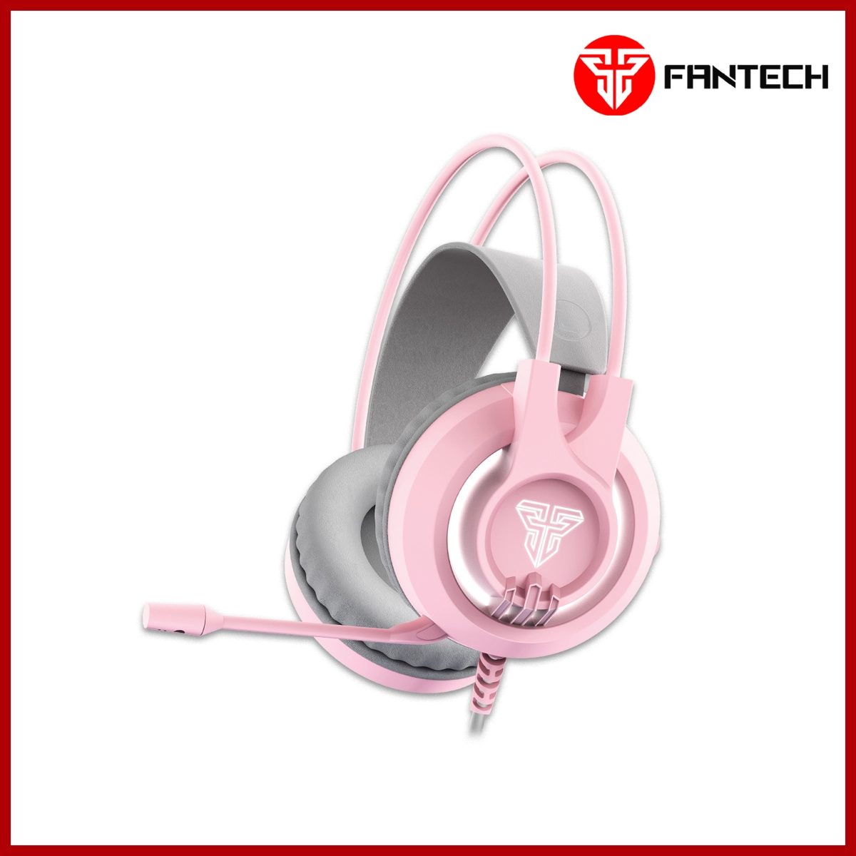 FANTECH Headset HG20 CHIEF II RGB GAMING SAKURA Edition PINK
