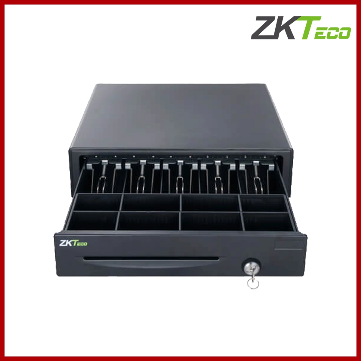 Zkteco ZKC0704 Metal Cash Drawer 405(W) * 430(L) * 90mm(H)mm