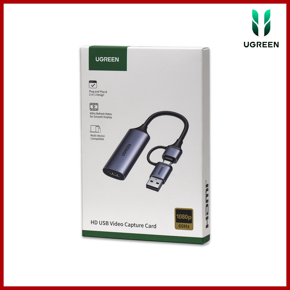Ugreen 25854 HD USB Video Capture Card