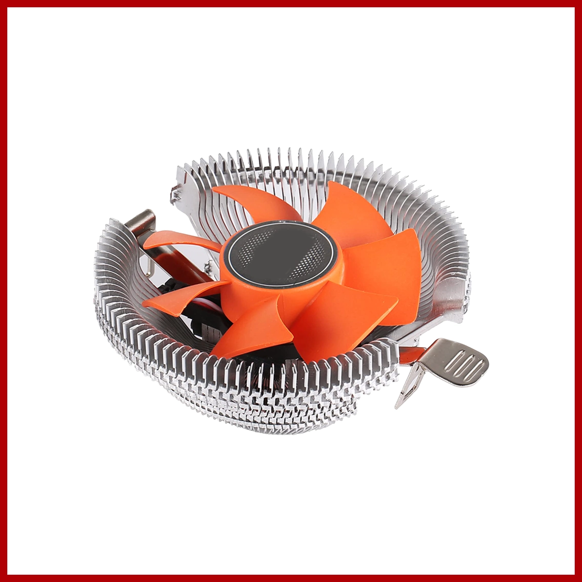 Cpu Fan Orange LGA 775 1150 1151 1155 1156 1200 1700