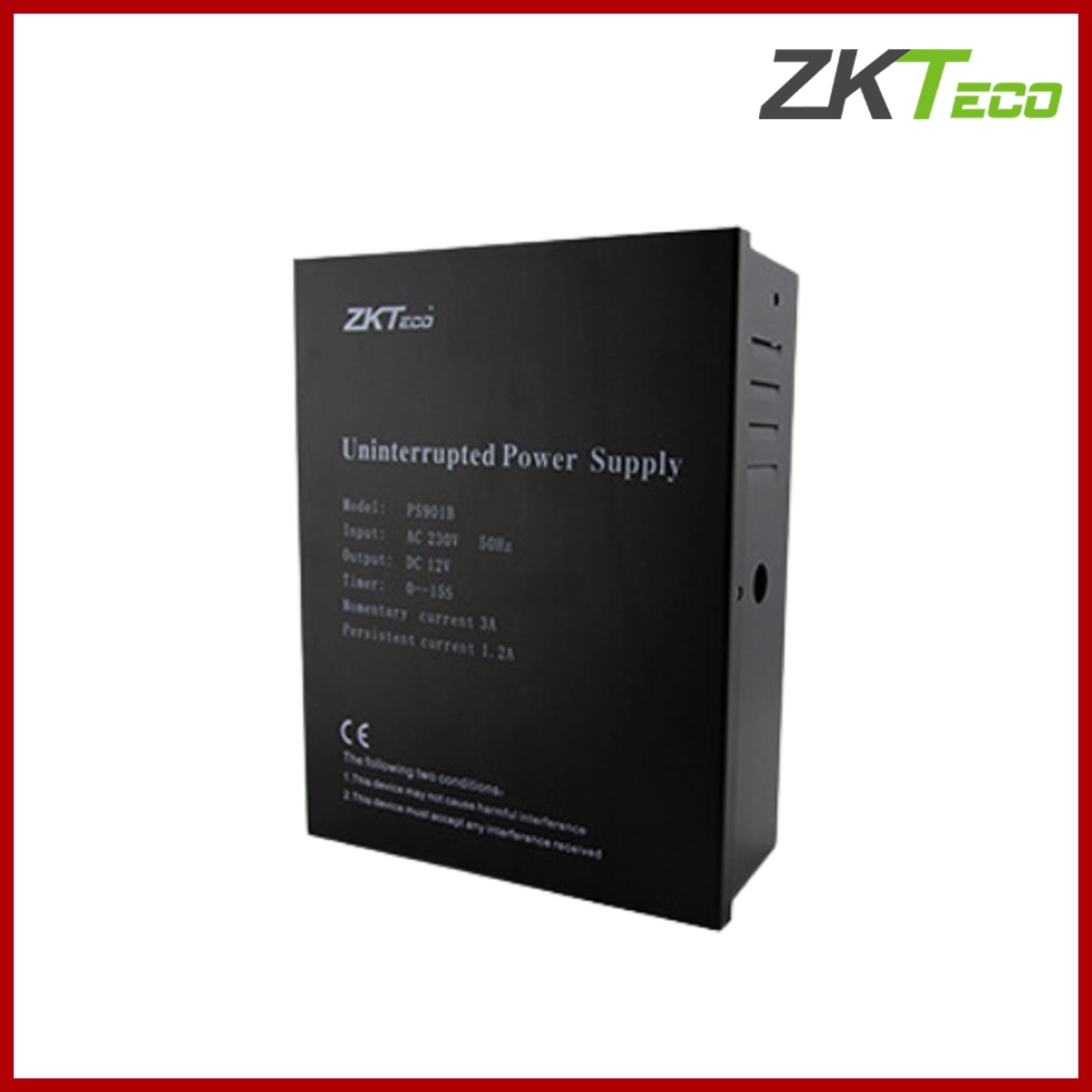 Zkteco Power Supply 12V 4A P1205-B3