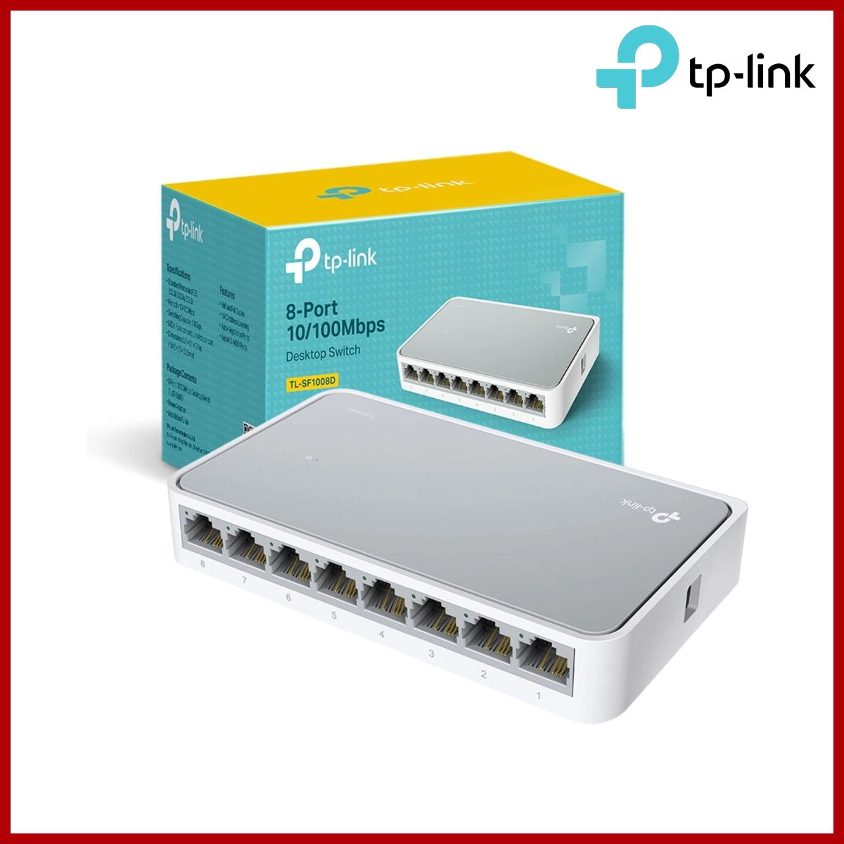 Tp-Link Switch 8-port SF1008D 10/100