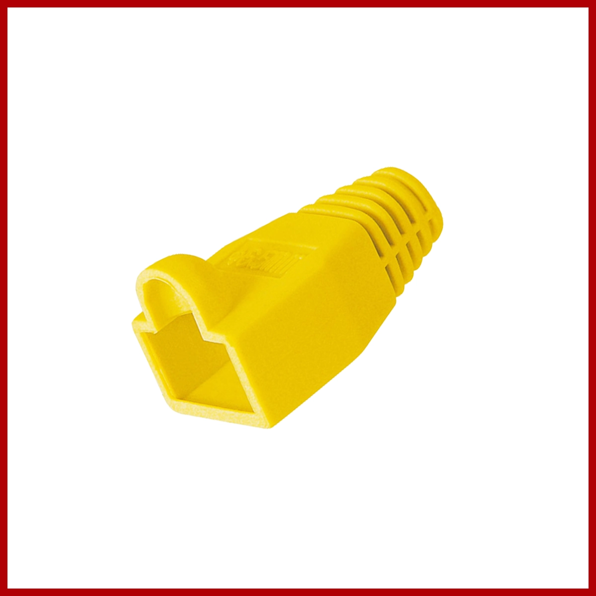 RJ-45 Plug Boot Yellow Cat5e/6/7
