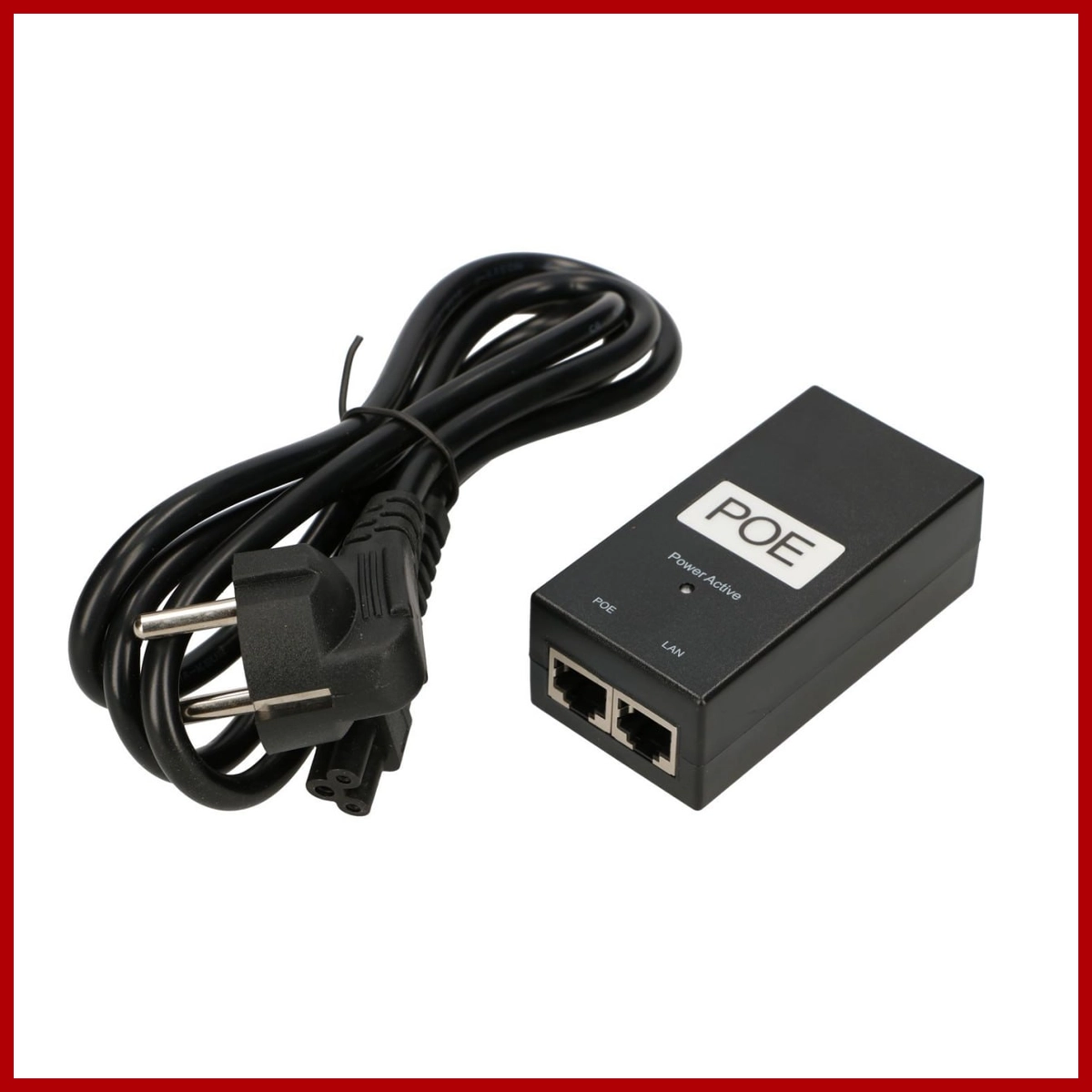 Nobrand PoE adapter 48V gigabit 0.5A