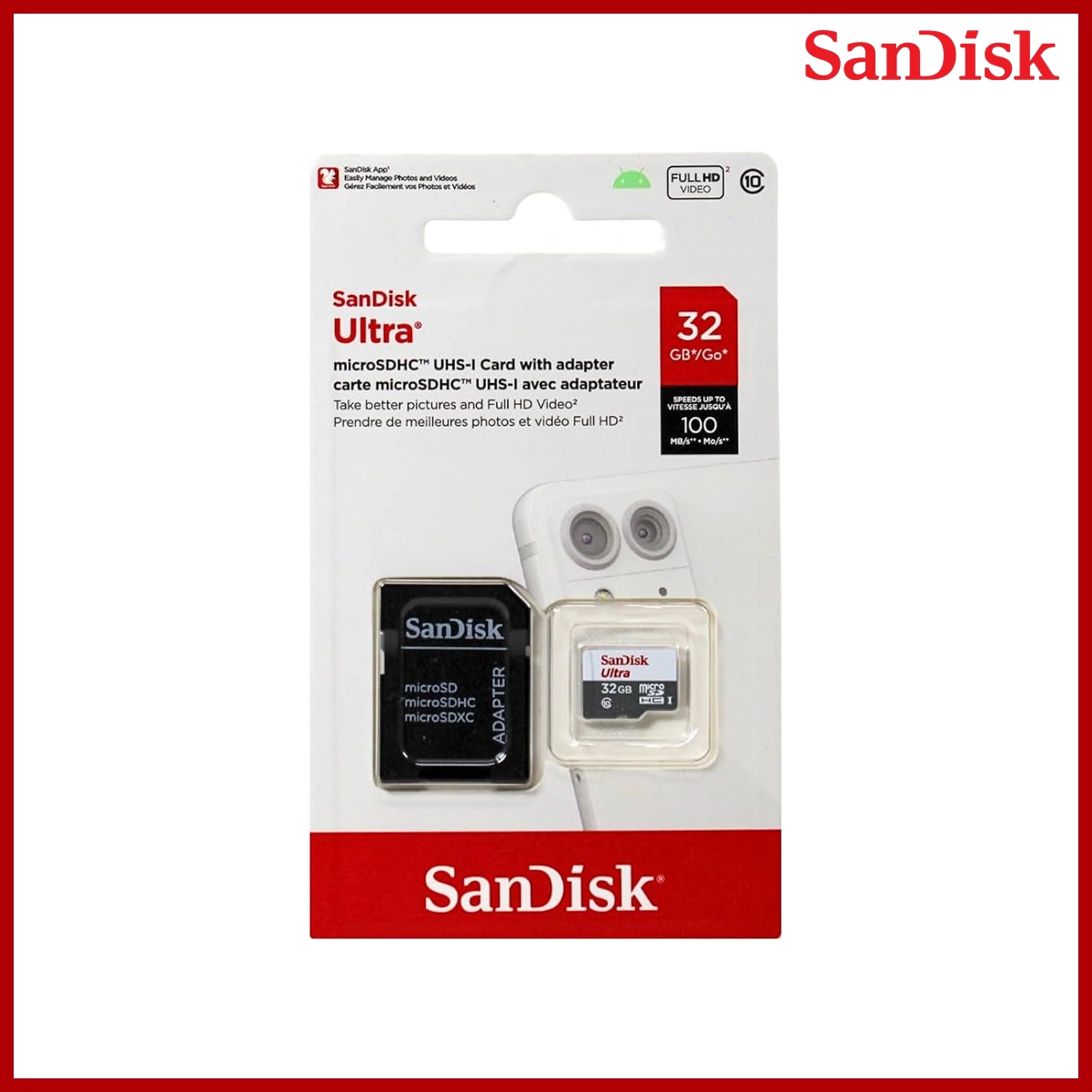 Sandisk MicroSD Ultra Class