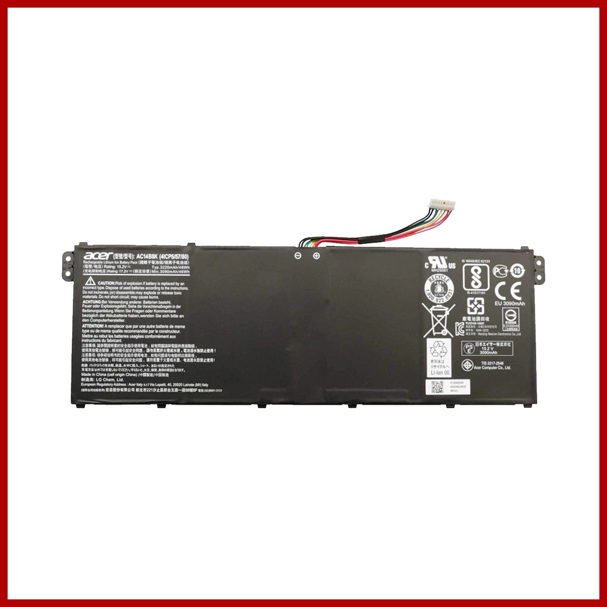Genuine AC14B8K Battery N17C1 for Acer Predator Helios 300 N17C1 PH315-51 PH317-51