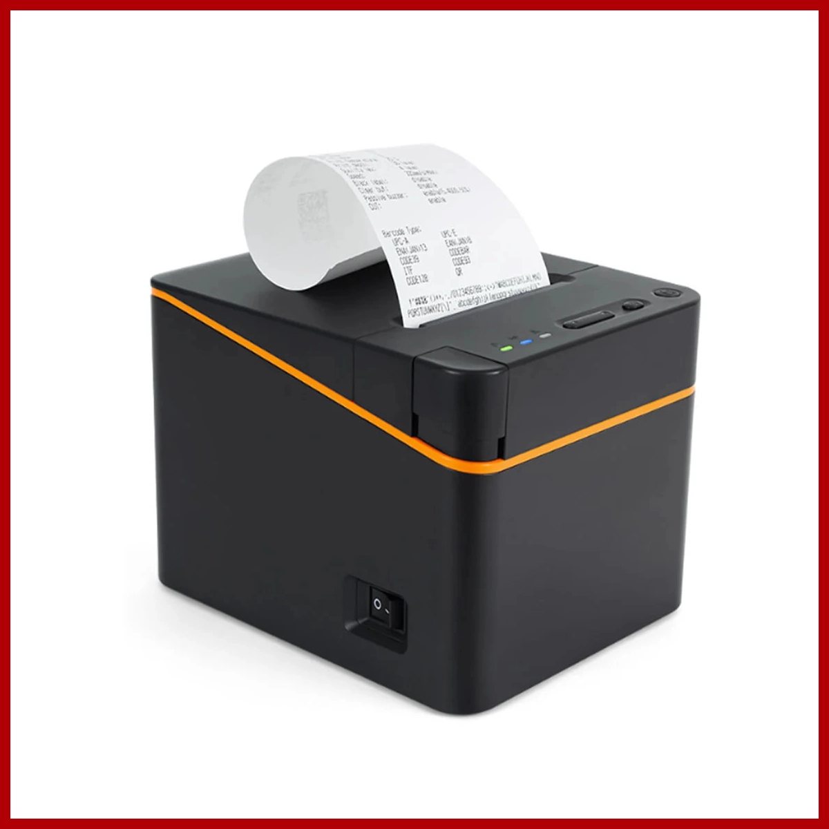 Thermal Receipt Printer 80mm (80E) USB + Bluetooth Auto Cut Black