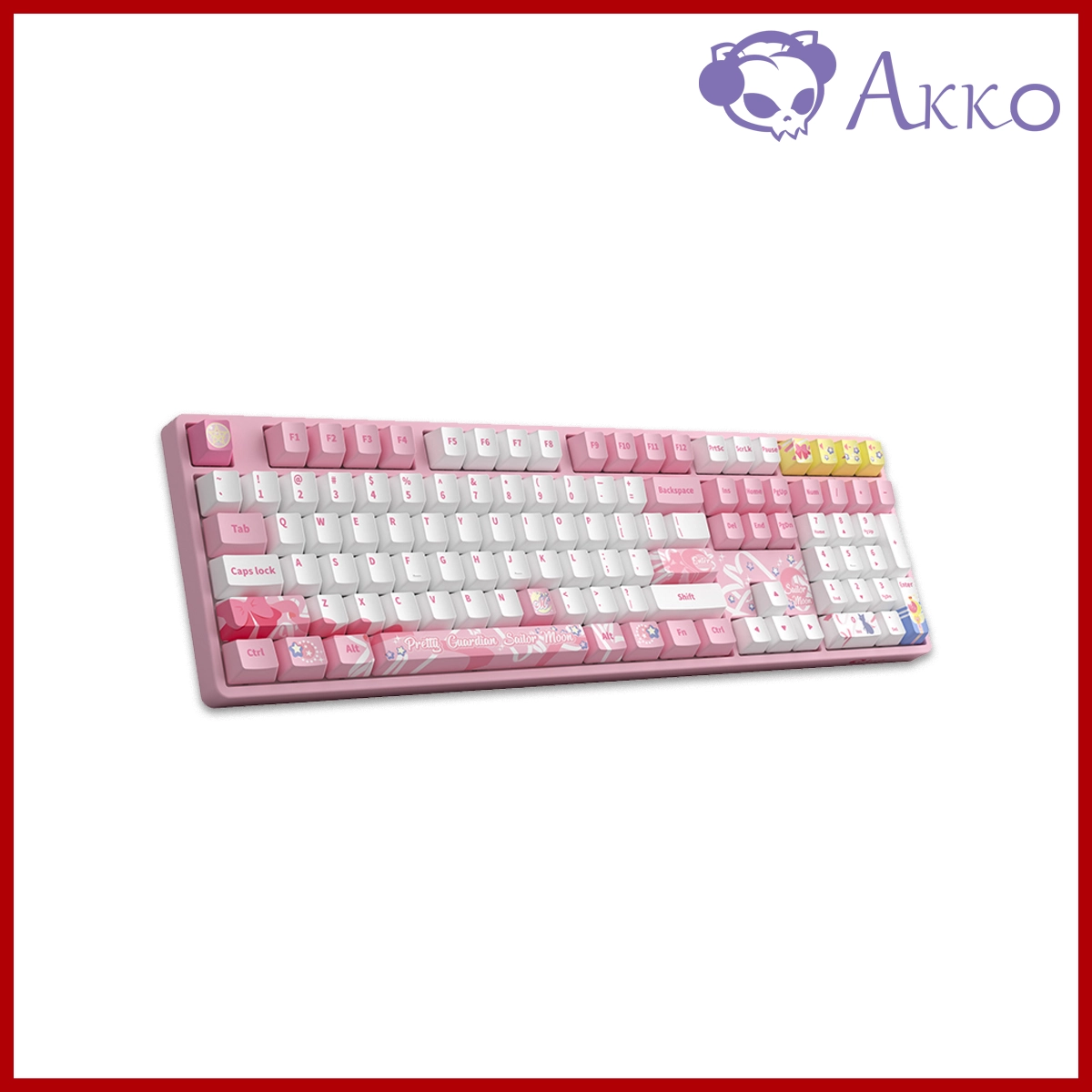 Akko Wired Gaming Mechanical Keyboard 5108S - Sailor Moon Crystal