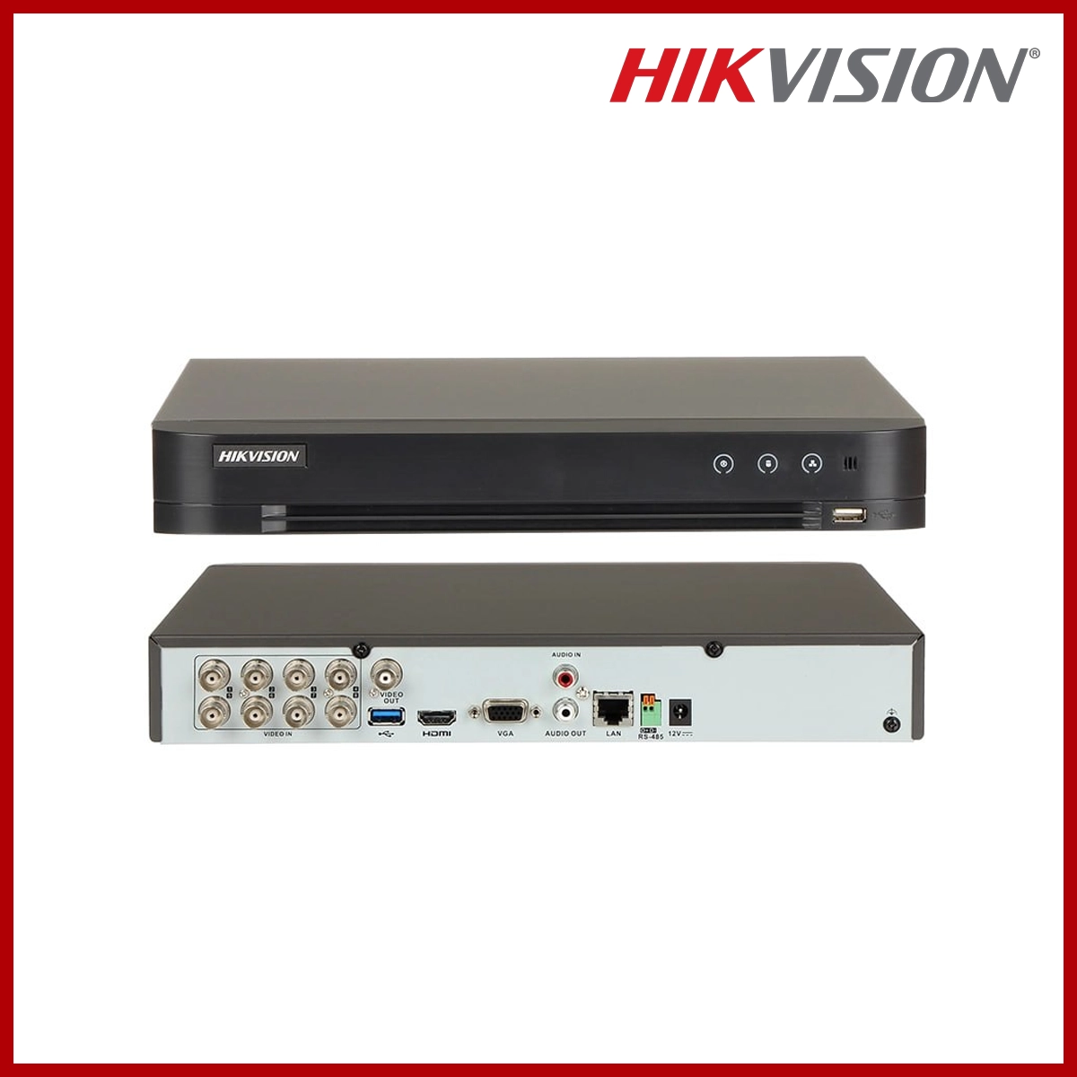 iDS-7208HUHI-M1/E(C) Video and Audio Input