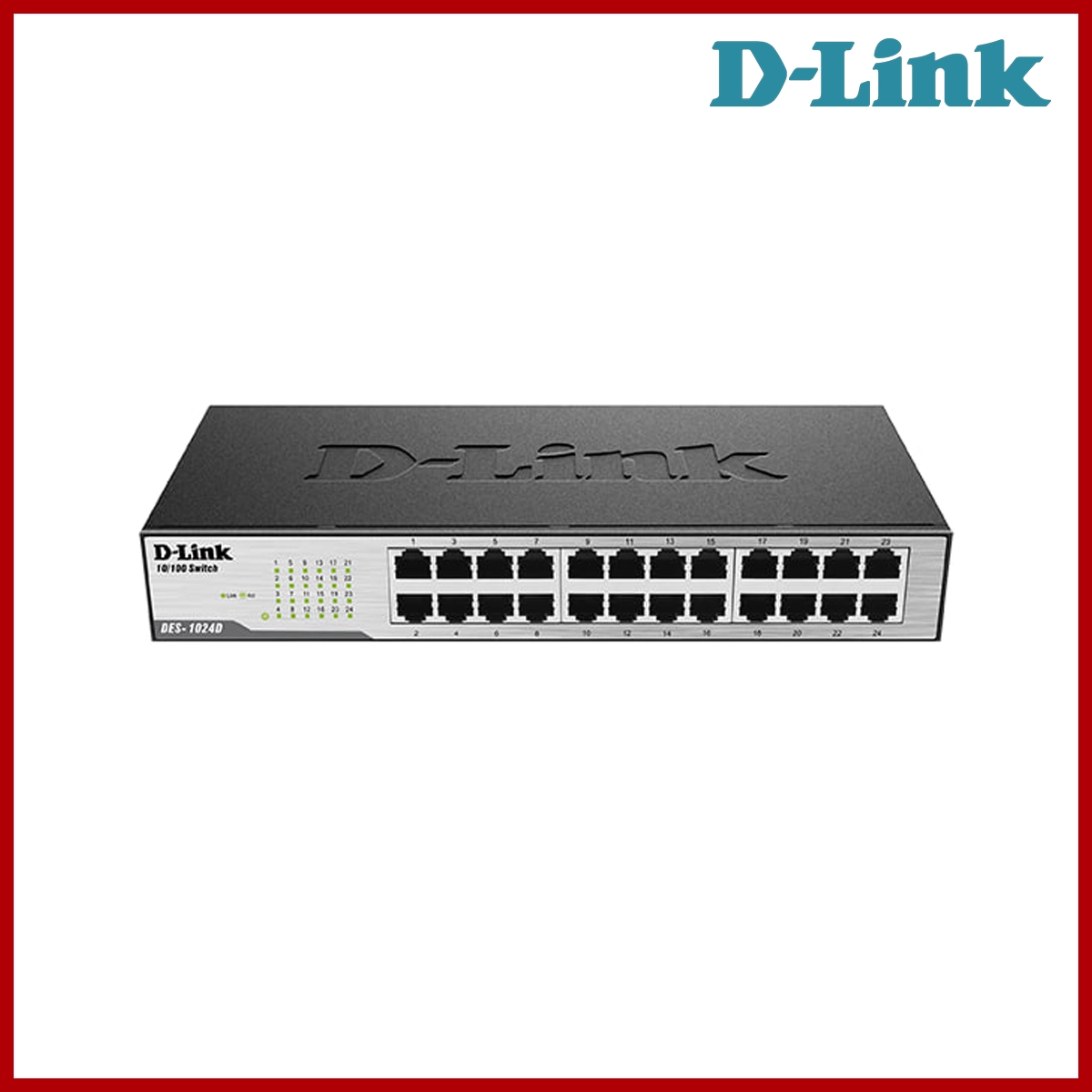 D-Link 24 Ports Ethernet Switch DES-1024D