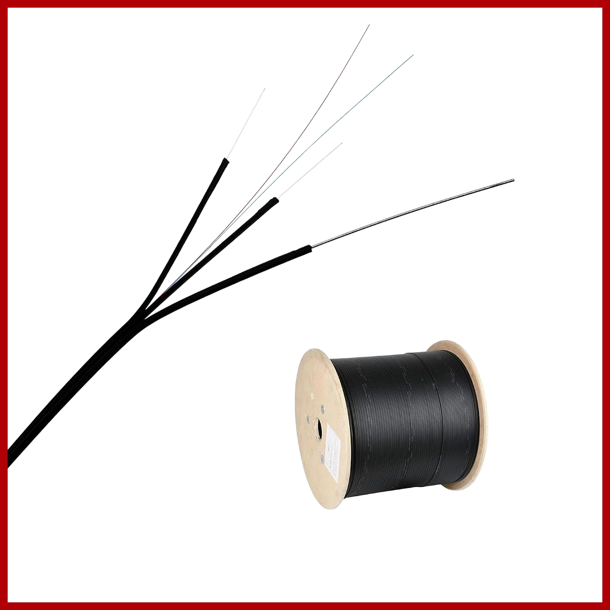 Penguin Fiber Optic 2 Cores 1m