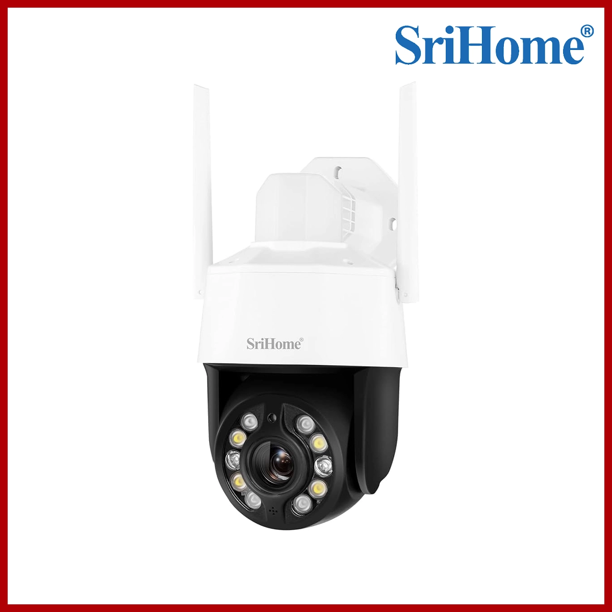 SriHome 5MP 5G WiFi 20x Zoom Full Color Speed Dome SH041B