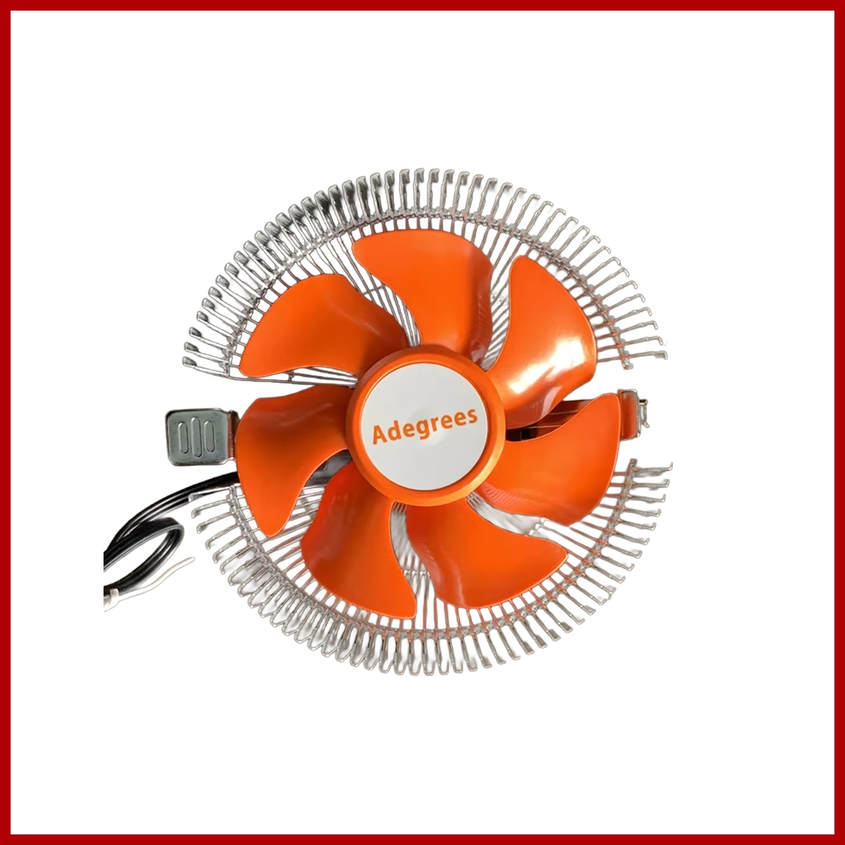 Cpu Fan Orange LGA 775 1150 1151 1155 1156 1200 1700