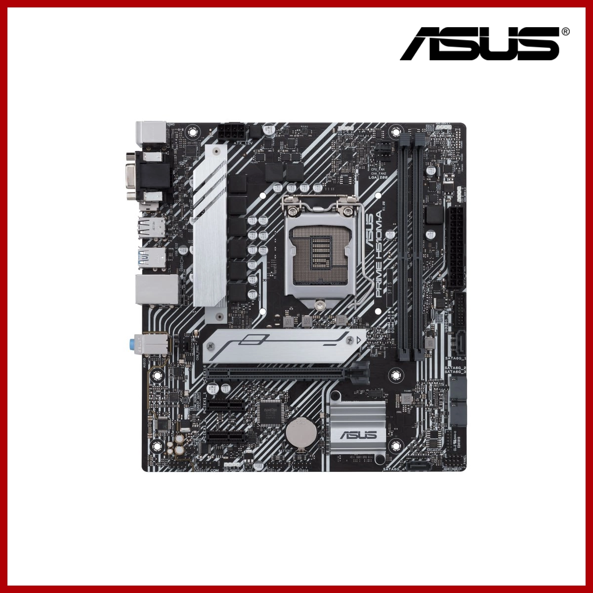 Asus Mainboard (MB) Prime H510M-A 10th and 11th Gen Ddr4 32GB 3200Hz