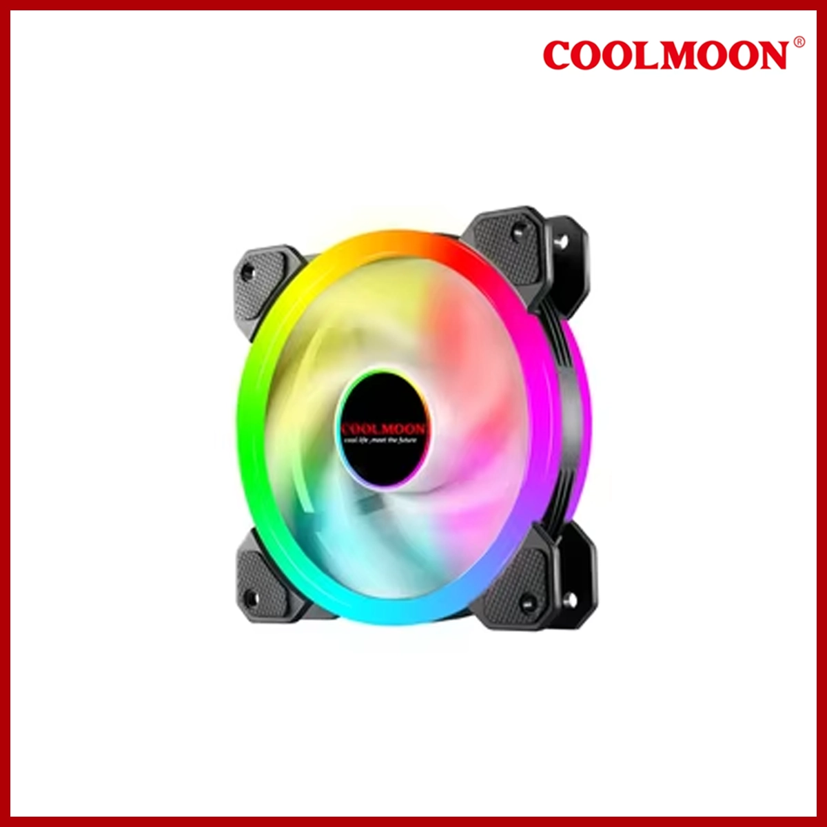 Coolmoon Case Fan RGB LED 12mm