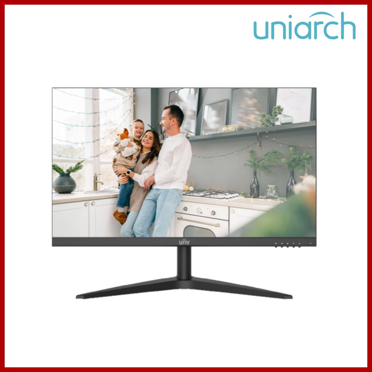 Uniview (UNV) LED Monitor MW-LC24-P with Speaker 23.8 IPS 100Hz 1920x1080 HDMI+VGA