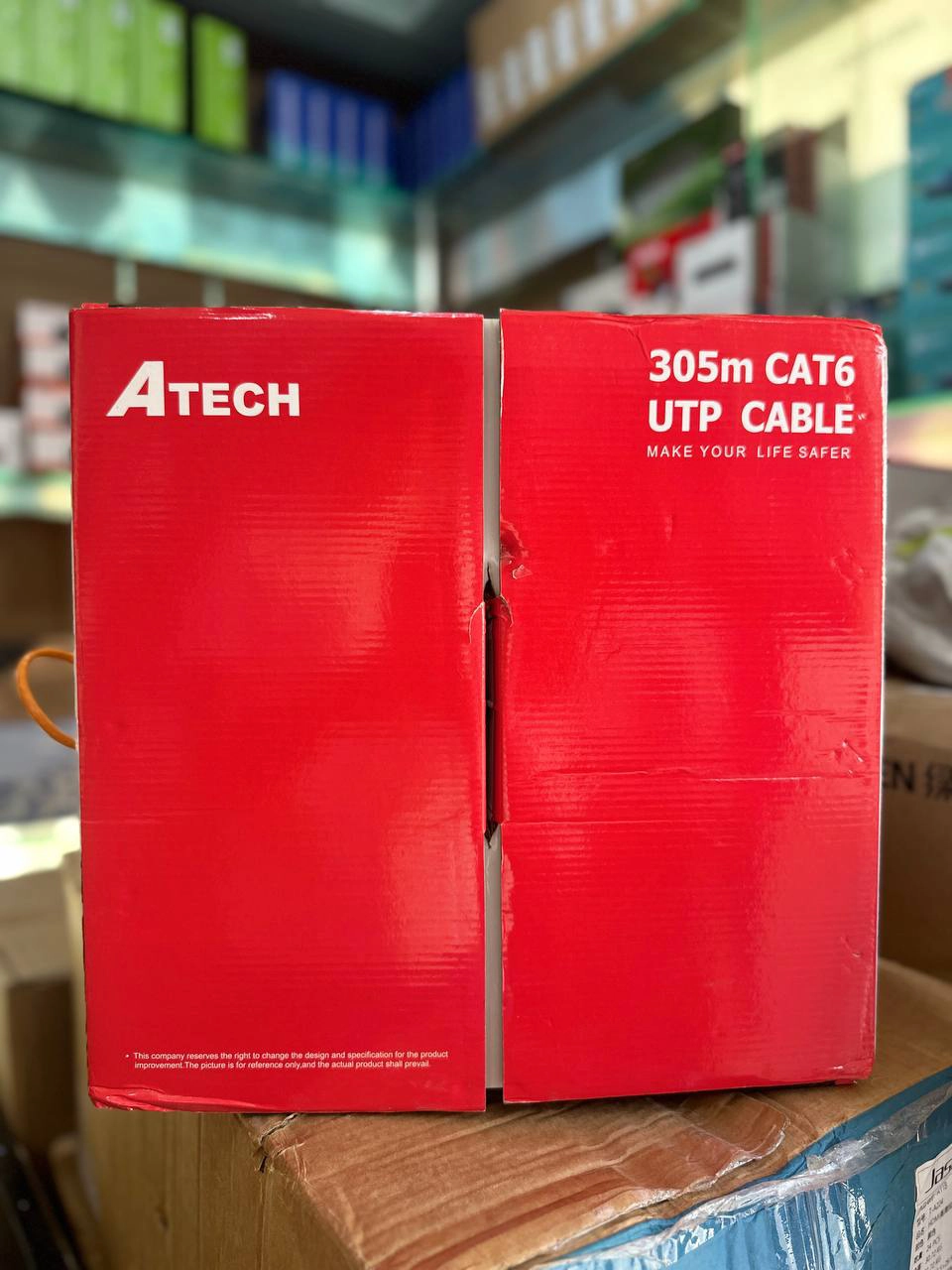 Atech Ethernet Cable CAT6 1M ANC-0920 Orange