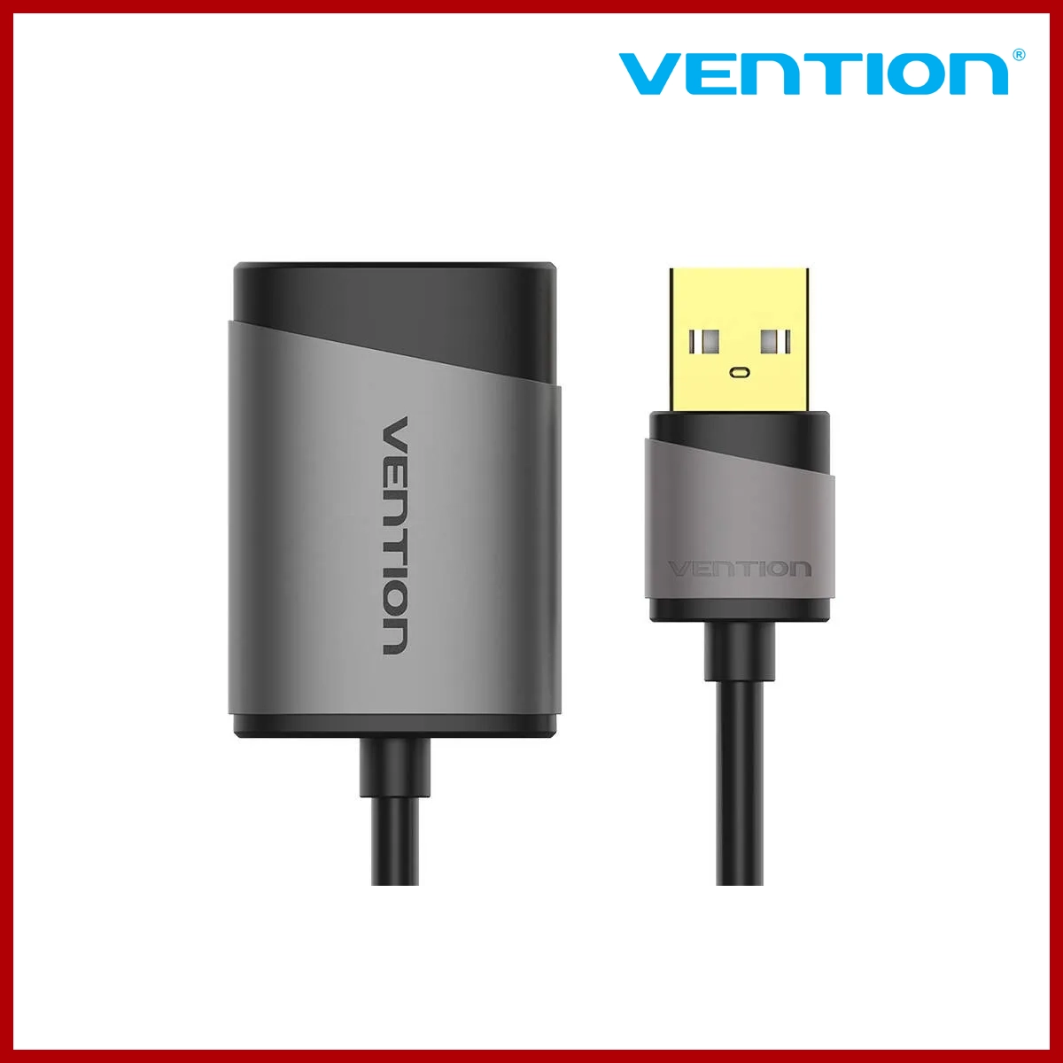 Vention USB External Sound Card 0.15M Gray Metal Type