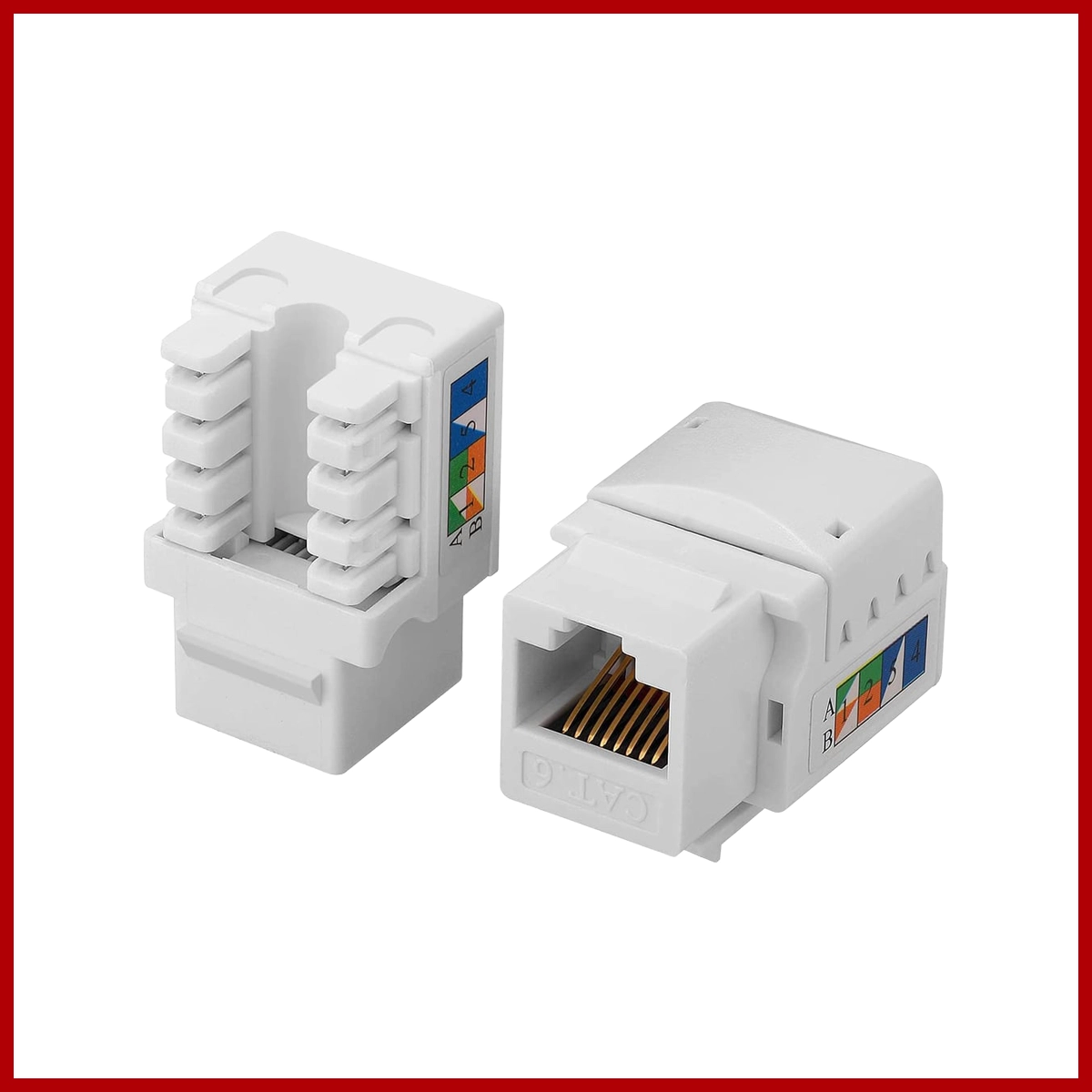 XLL RJ45 CAT6 Wall Jack