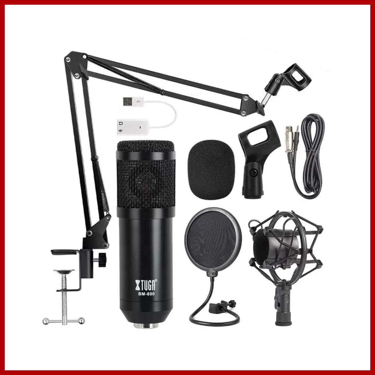 Pro Condenser Microphone (Mic) BM800