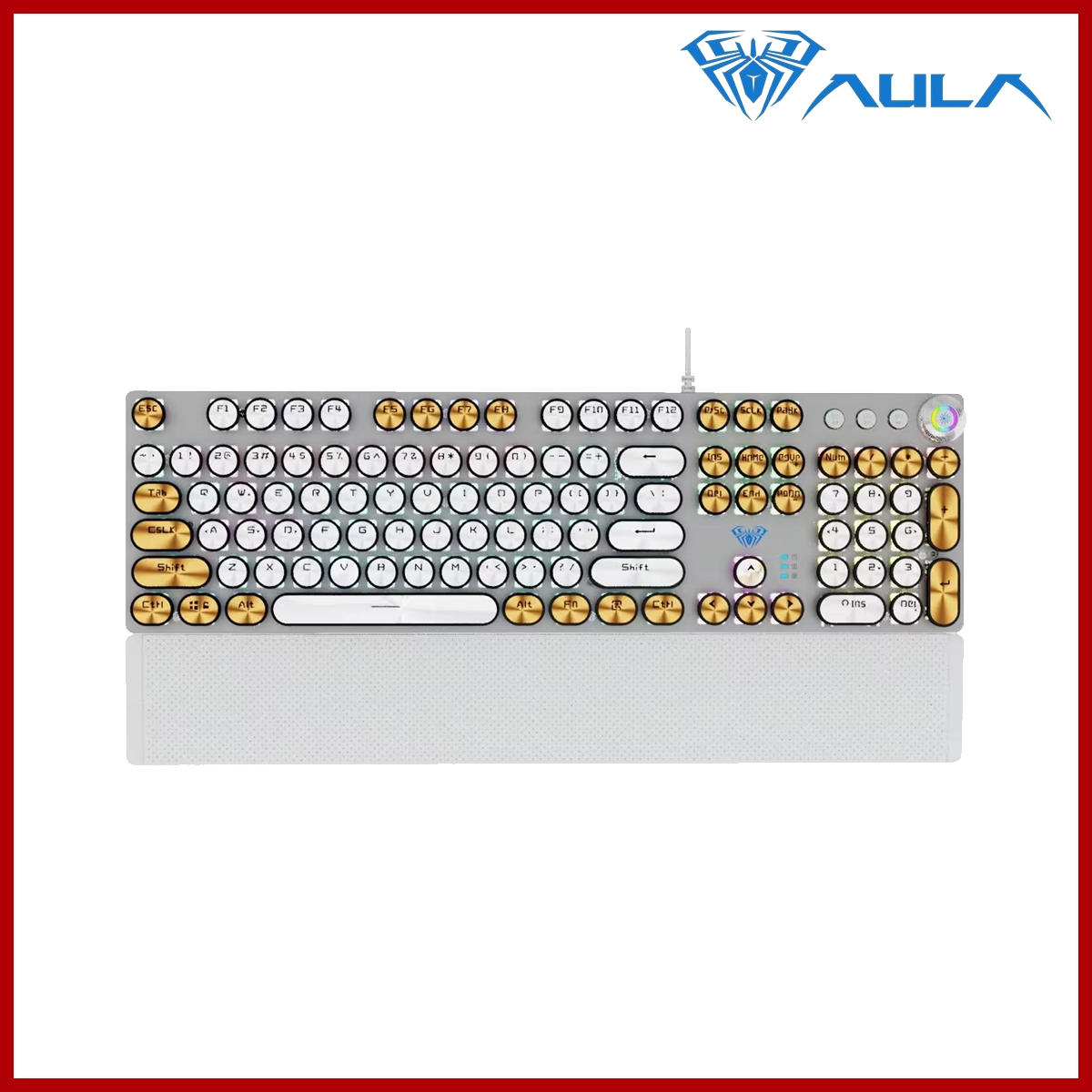 AULA Mechanical Gaming Keyboard F2088 Orange